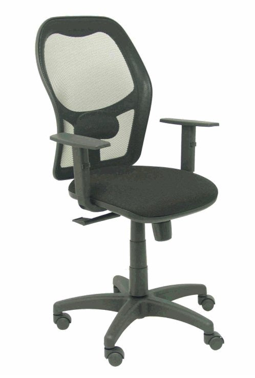Chair Alocén Mesh Black Asiento Bali Black Arm