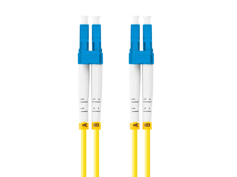 Lanberg Cable Fibre Optic 1M Mono Lc/Upc-lc/Upc Duplex G657A1 Lszh Yellow