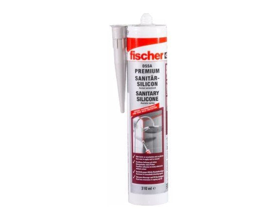 Fischer Silicone Sanitaria Dssa Sw 310ML, Sellante 53120