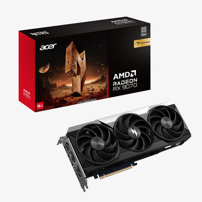 Acer Graphics Card Nitro AMD RX9070 Oc 16GB GDDR6 1x HDMI 3XDP2. — image 1
