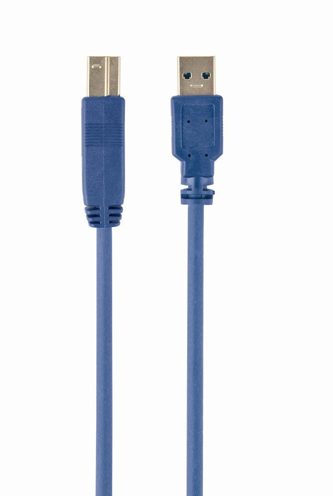 Gembird USB Cable 3.0A/B Printer 1.8M Blue CCP-USB3-AMBM-6