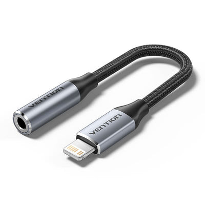 Vention Adapter Audio Bmbha Jack 3.5 Female USB Type-c Male 10CM Grey — image 1