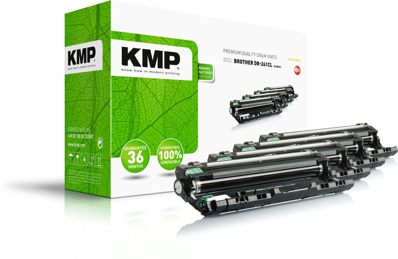 Kmp Drum Compatible Borther B-DR26V Black 3 Pieces