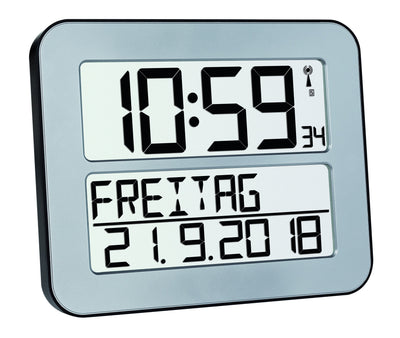 Despertador Tfa 60.4512.54 Silver Timeline Max. — image 1