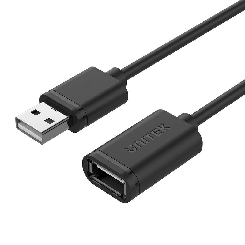 Unitek Extensión USB 2.0 Am-af, 2,0M And -C450GBK