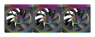 Mars Gaming Pack 3 Fans Invertidos MF-LINKFINITYKIT2R 12CM ARGB — image 1