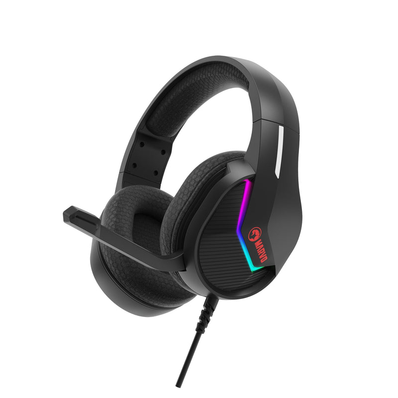 Headphones Tactic 40 RGB Microphone Wired Black