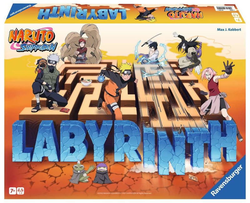 Ravensburger Set Of Desk Naruto Shippuden Laberinto 27557