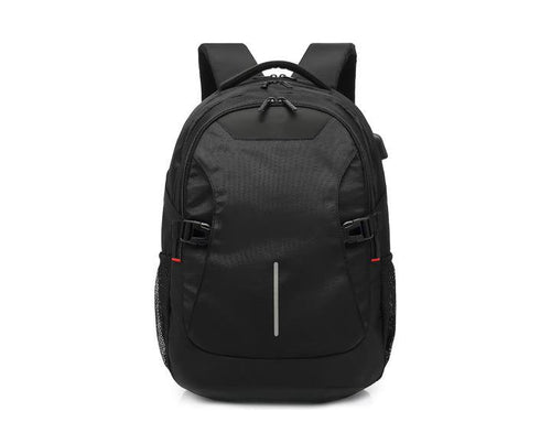 Global Laptop Backpack 15.6 Inch With USB Outlet, Made From Recycled Plastic Bottles — image 1