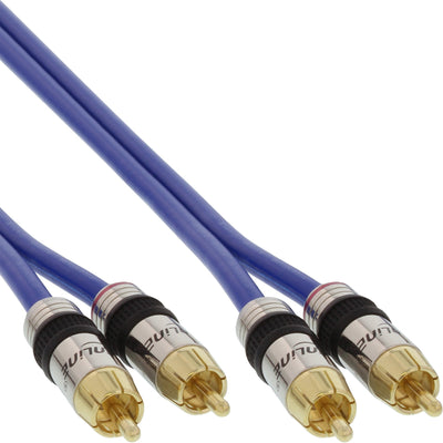 Inline Cable Audio Premium Rca 2X Rca Male a Male 30M — image 1