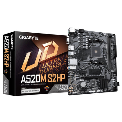Gigabyte Motherboard A520M S2HP Socket AM4 DDR4 PCIE 3.0 microATX — image 1