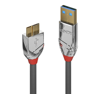Lindy USB 3.0 Cable Typ a/Micro-b Cromo Line M/M 1M — image 1