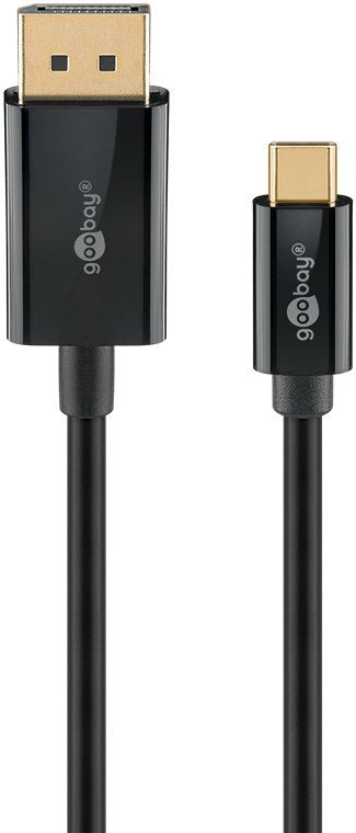 Goobay Cable 75704 USB-C To DisplayPort 4K @ 60 Hz, 1M, Black — image 1