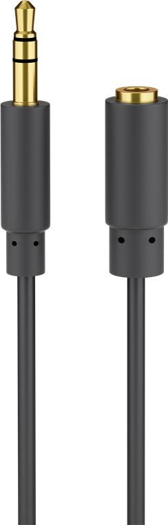 Goobay 97122 Cable Audio 5M 3,5MM Black