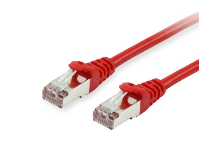 Equip Network Cable CAT.6A S FTP 2x RJ45 1.50M Red