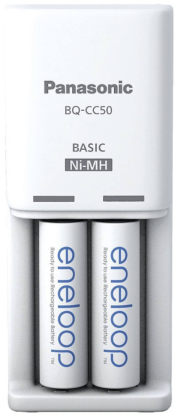Panasonic Charger Eneloop K-KJ50MCD20E Aa/Aaa, 10 Horas + 2X Aa Eneloop 2000MAH