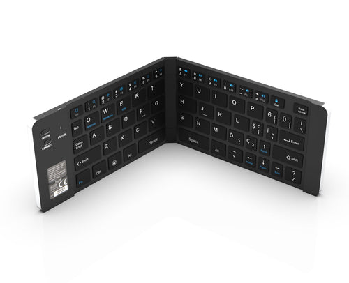Keyboard German Inca IBK-579BT Bluetooth Metallic Silver — image 1