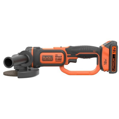 Black + Decker Angle Grinder Angular Wireless BCG720N, 18 Voltios BCG720N-XJ — image 1