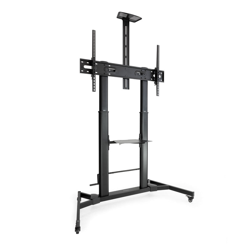 TooQ Stand Floor Wheels Adjustable 60-100 - Black