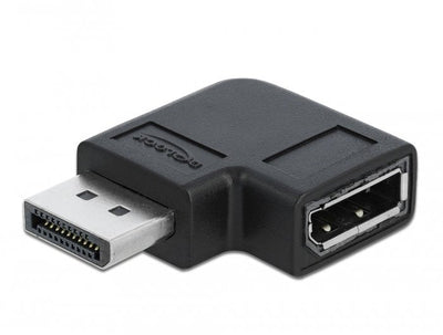 Delock DisplayPort 1.4 Adapter Male a Female 90° Links Angular 8K 60 HZ — image 1