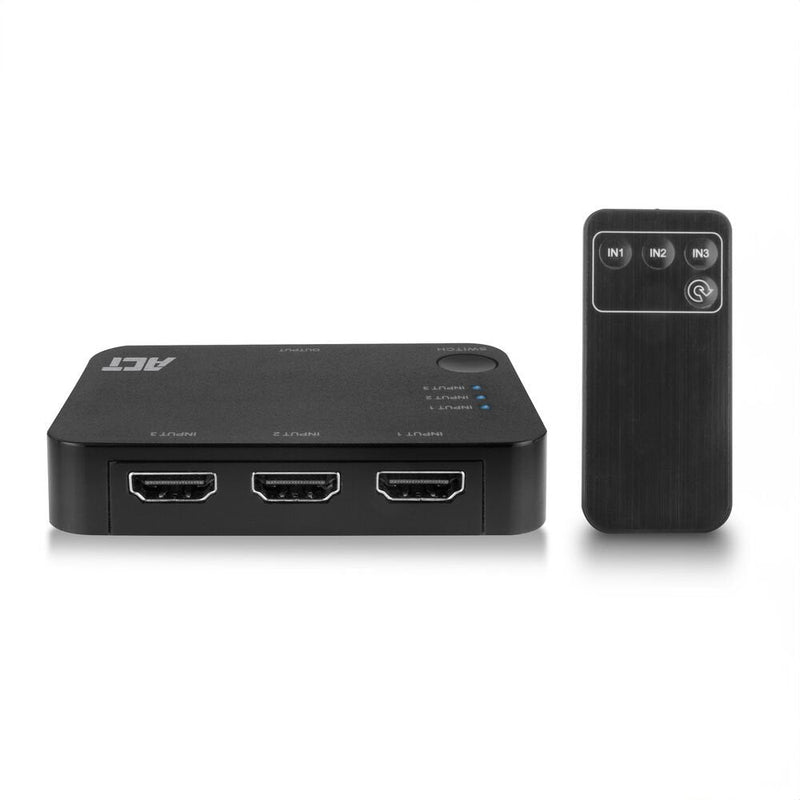 Act AC7845 - Video/Audio-interruptor - 3 X HDMI