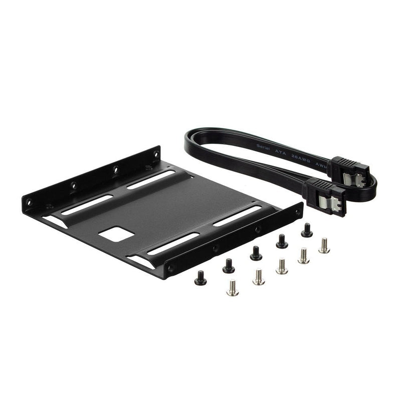 2.5 Inch To 3.5 Inch HDD SSD Bracket, Incl. SATA Cable