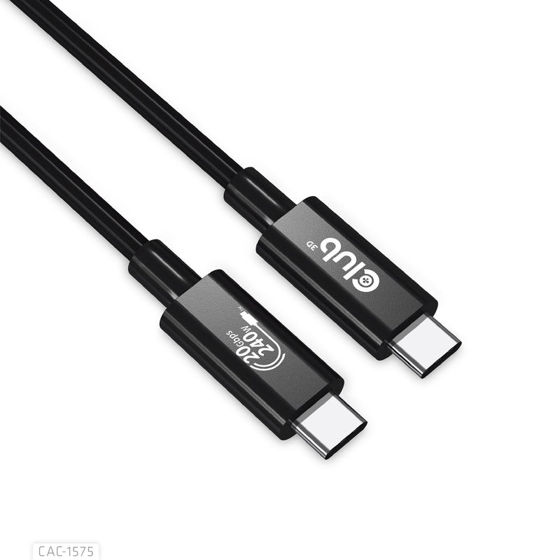 CLUB3D USB Cable 4 Typ C Pd 240W / 4K / 20Gbps 2M M/M Retail