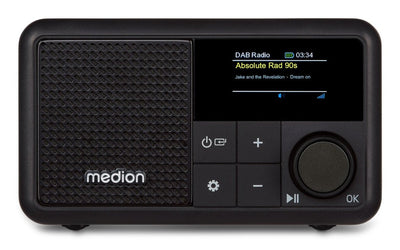 Medion Life® S66822 Tragbares Dab + Radio Black — image 1