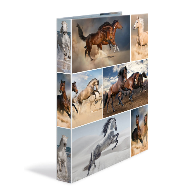 Herma Folder 4 Anillas A4 25MM (caballos)