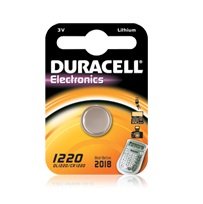 Duracell Pack 10 Units Battery Button Litio CR1220 3V BLISTER*1 10 Units