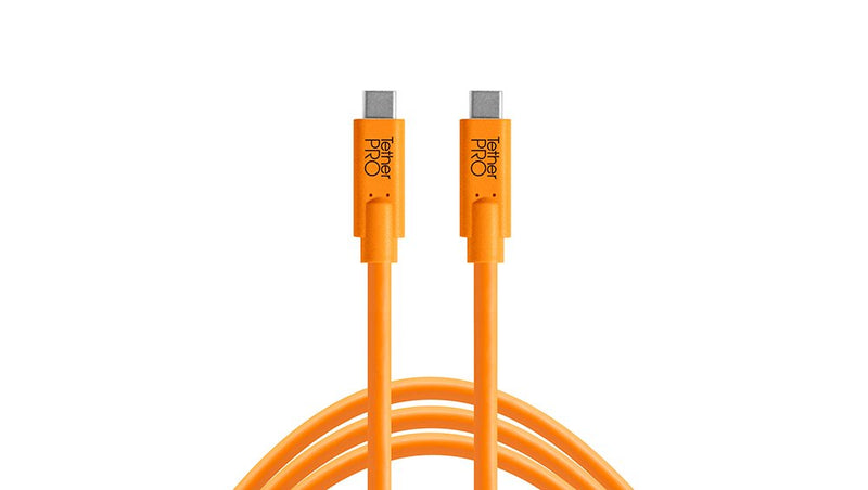 Tether Tools CUC15-ORG USB Cable 4,6M 3.2 Gen 1 USB C Orange
