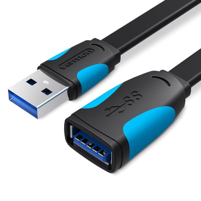 Vention Cable Alargador USB 3.0 VAS-A13-B050 USB Male USB Female 5Gbps 50CM Black And Blue