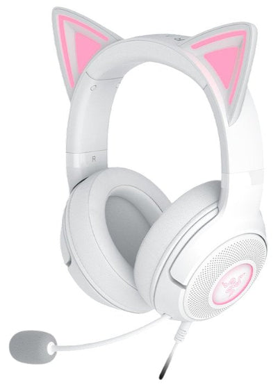 Razer Headphones Kraken Kitty V2, White — image 1