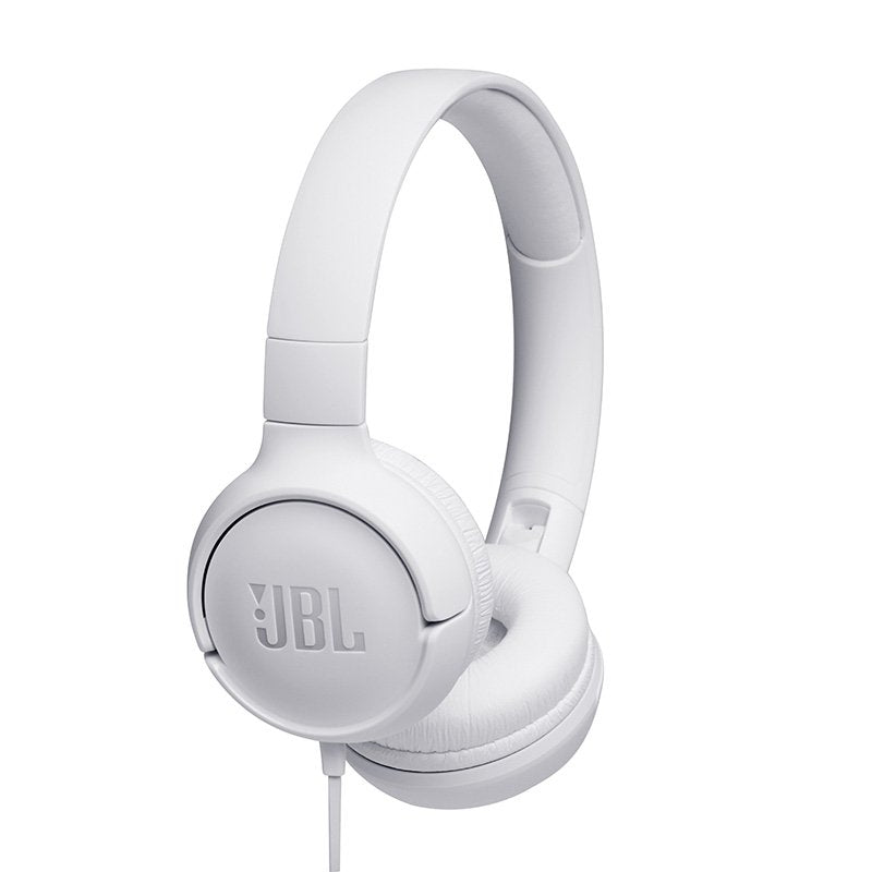 Jbl Headphones Tune 500 With Microphone Jack 3.5 White