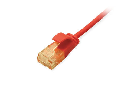 Equip Network Cable CAT.6A Slim U UTP 2x RJ45 2.00M Rojolszh — image 1