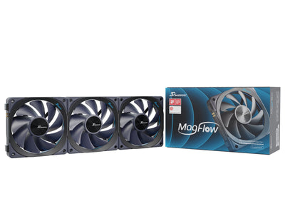 Seasonic Magflow 1225 PWM Fan - 120MM, 3ER Kit — image 1