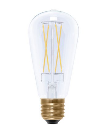 Segula LED Rustika Long Style Transparent E27 5W 2200K Adjustable