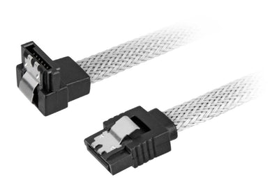 Sharkoon SATA 3 Cable SATA 0,45M SATA 7-PIN Black White — image 1