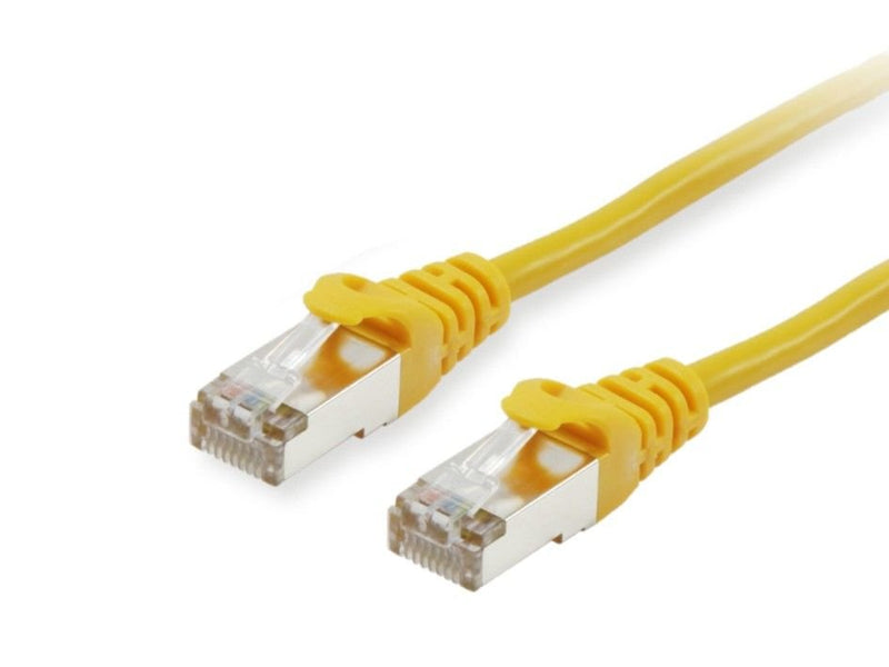 Equip Network Cable CAT.6 S FTP 2x RJ45 0.15M Yellow