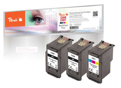 Peach Cartridge Canon PG-560 CL-561 Multipackplus Remanufactured — image 1