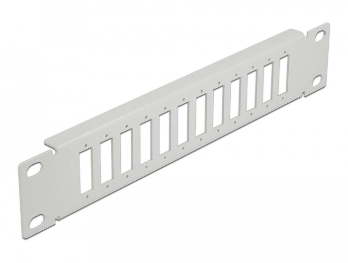 Delock 10 Lwl Patchpanel 12 Port Sc Duplex / Lc Quad 1 He Grey