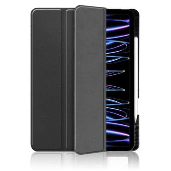 Just In Case Case Tablet Ipad Pro 12.9'' 2022/21 Smart Tri-fold Black Compatible With Ipad Pro 12.9 2022 (6TH