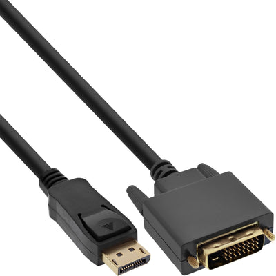 Inline Cable DisplayPort a DVI Black 5M — image 1