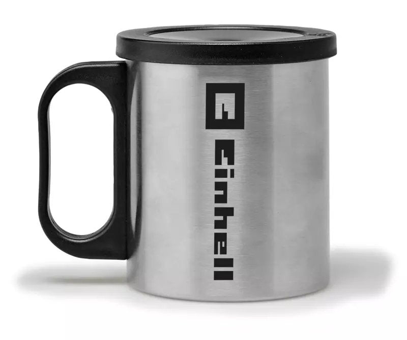 Einhell Mug Café Coffee Machine Wireless Te-cf 18 Li-solo Steel Inoxidable/Black 240ML, Includes Cover