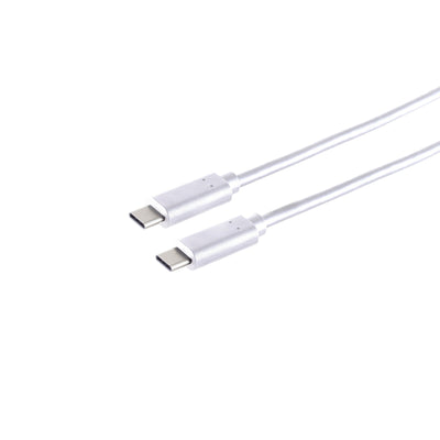 S/Conn Maximum Connectivity 13-48156 USB Cable USB 3.2 Gen 2X2 USB C White — image 1
