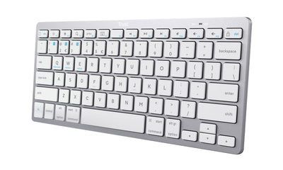 Trust Keyboard Compacto Wireless Bluetooth 24654 Silver — image 1