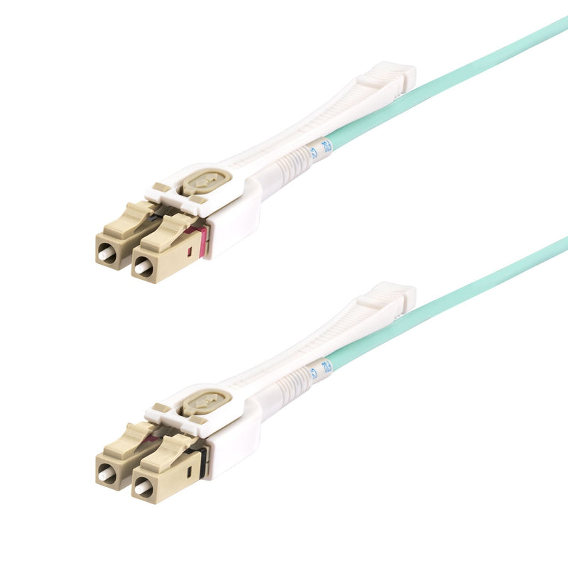 StarTech.com Cable Fibre Optic Multimode Lc a Lc [upc] OM4 5M - With Pestillos - 50/125?M - Redes 100G - Resis