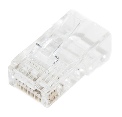 Connector RJ45 (8P8C) Przelotowy, KAT.5E, Nieblindado, Awg 26-24, Opakowanie 100 Units — image 1