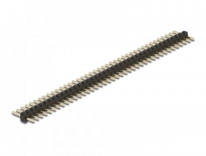Delock Head 40 Pines, Paso 1,27MM, 1 Fila, Recto, 5 Pieces