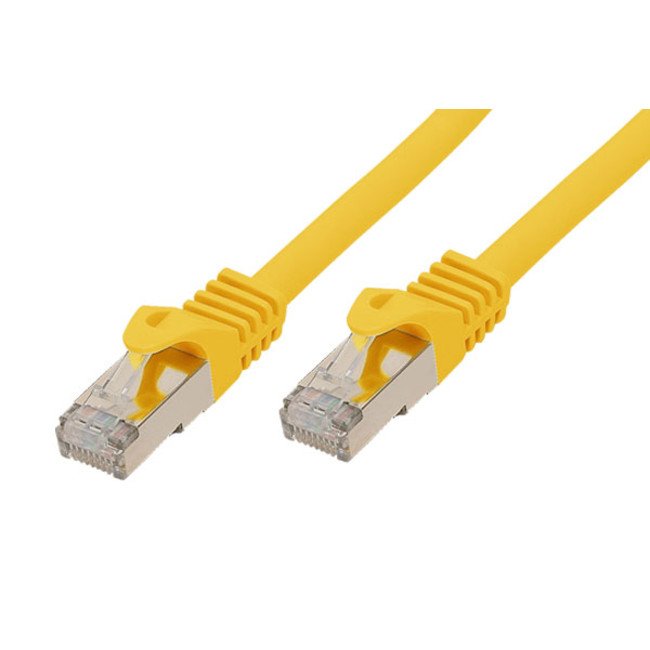 Network Cable S/FTP CAT.7 Yellow 7,5M